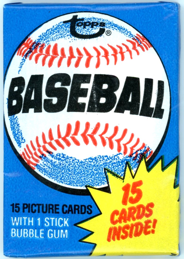 1980 Topps MLB Baseball Card Unopened Wax Pack Lot (Lot of 4) Possible Rickey Henderson Rookie