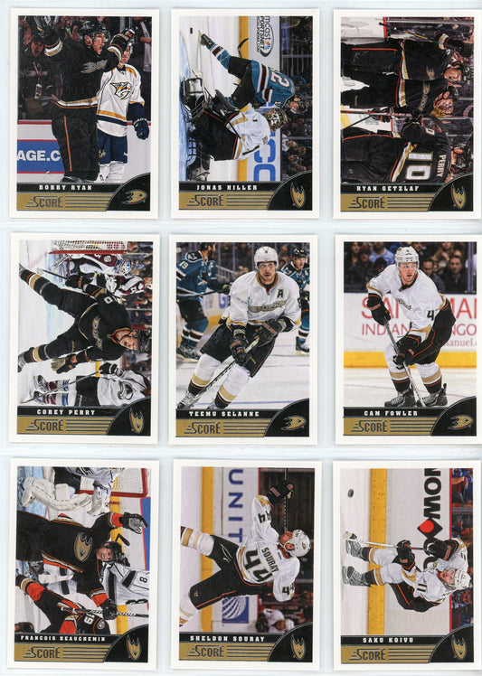 2013/14 Score NHL Hockey Card Complete Set (650 Cards)