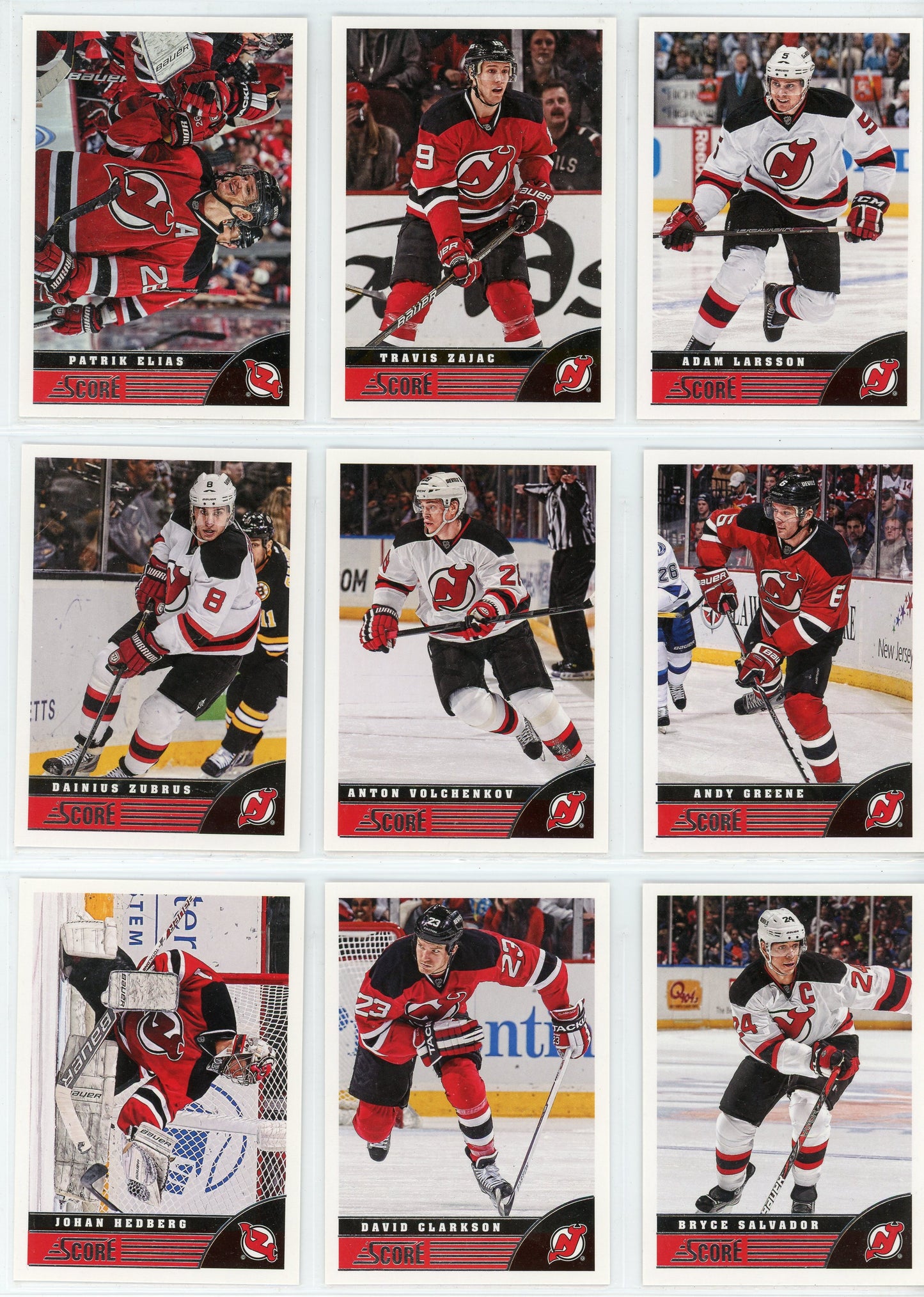 2013/14 Score NHL Hockey Card Complete Set (650 Cards)