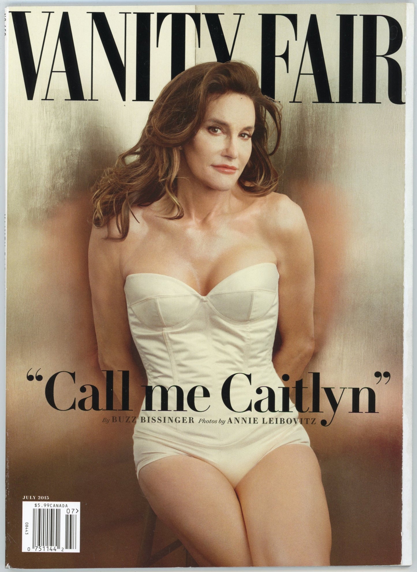 Vanity Fair Fashion Magazine (July 2015) Caitlyn Jenner Cover