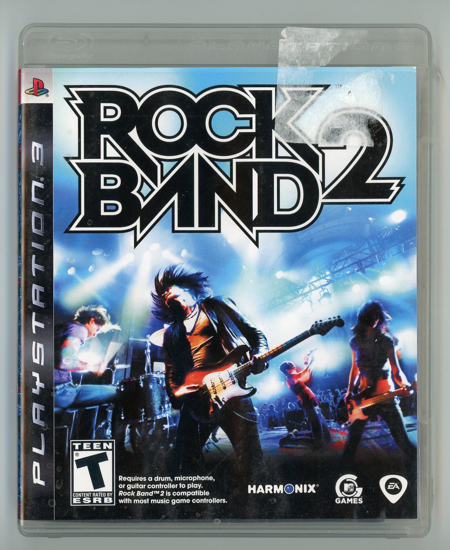 2008 Rock Band 2 Playstation 3 Video Game Disc In Box