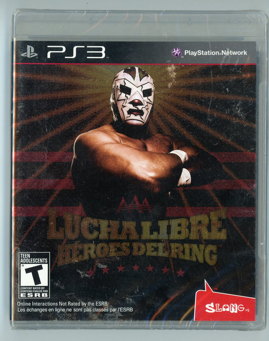 2010 Lucha Libre: Heroes Del Ring Playstation 3 Video Game Disc Sealed In Box