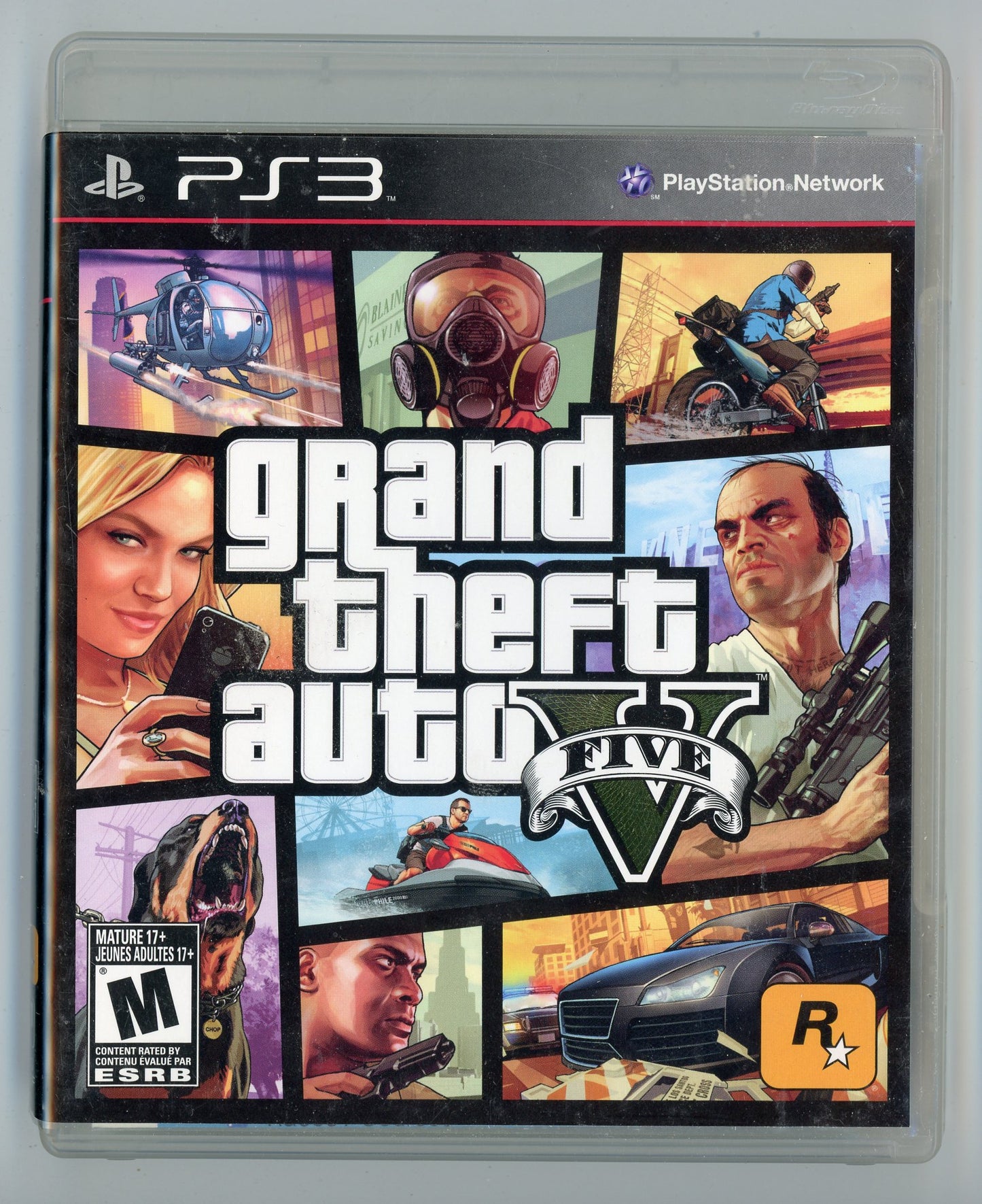 2013 Grand Theft Auto V Playstation 3 Video Game Disc In Box