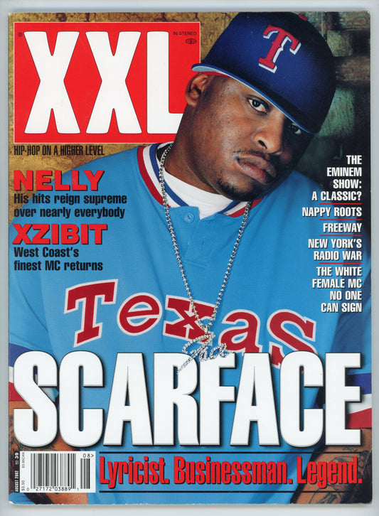 XXL Vintage Hip-Hop Magazine (August 2002) Scarface Cover