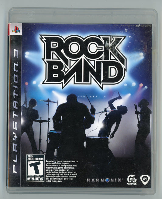 2007 Rock Band Playstation 3 Video Game Disc In Box