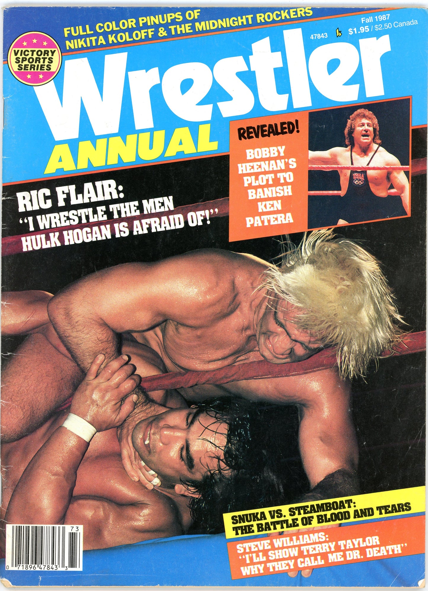 Wrestler Annual Vintage Wrestling Magazine (Fall 1987) Ric Flair