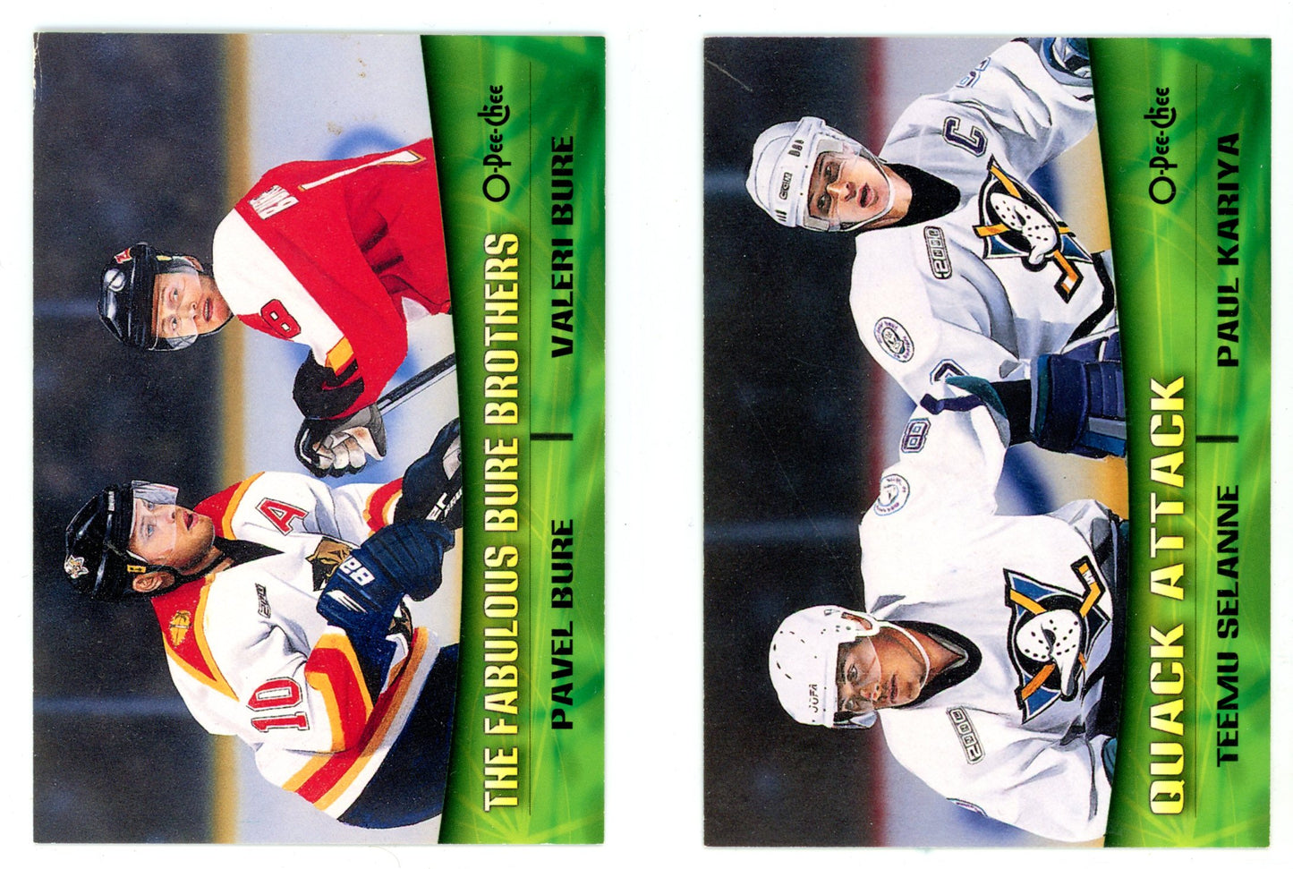 2000/01 OPC O-Pee-Chee NHL Hockey Complete Set (330 Cards) + Oversize Inserts (10 Cards)