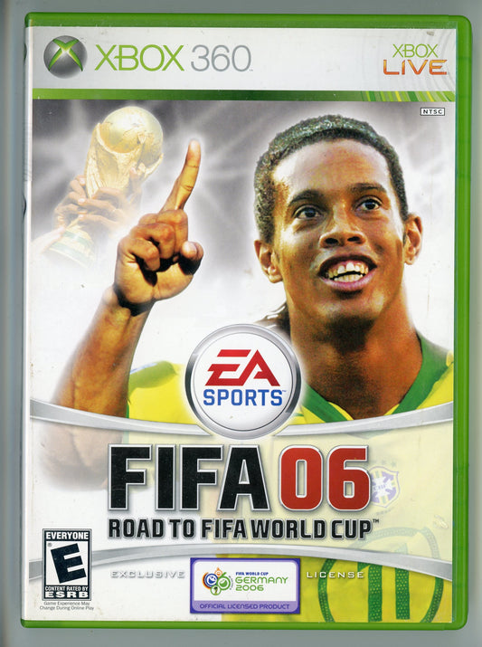 EA Sports FIFA '06 Xbox 360 Video Game Disc In Box