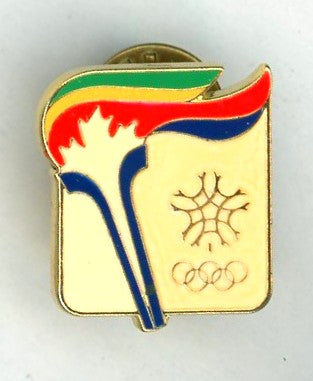 Team Canada 1980 Winter Olympics Pin Lake Placid USA