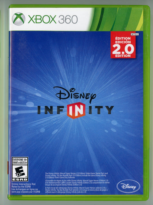 2014 Disney Infinity 2.0 Edition Xbox 360 Video Game Disc In Box