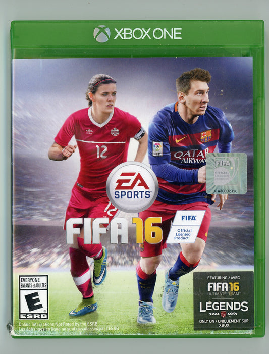 EA Sports FIFA '16 Xbox One Video Game Disc In Box