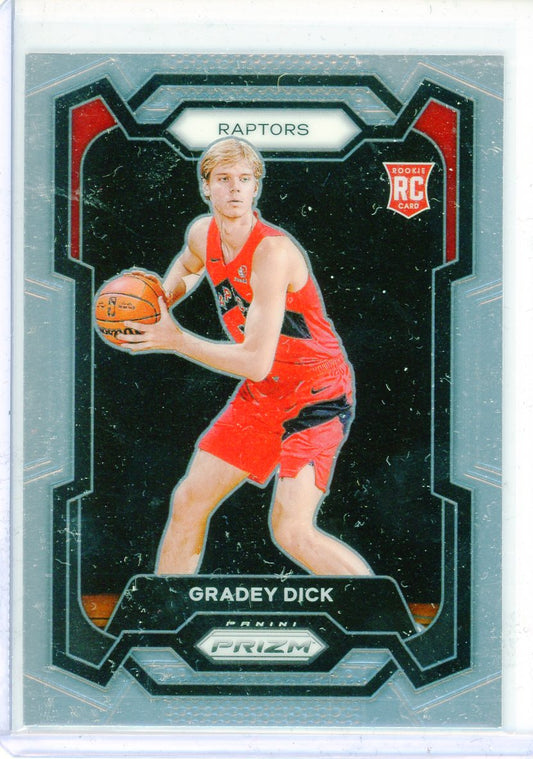 2023-24 Panini Prizm Gradey Dick Basketball Rookie Card #134