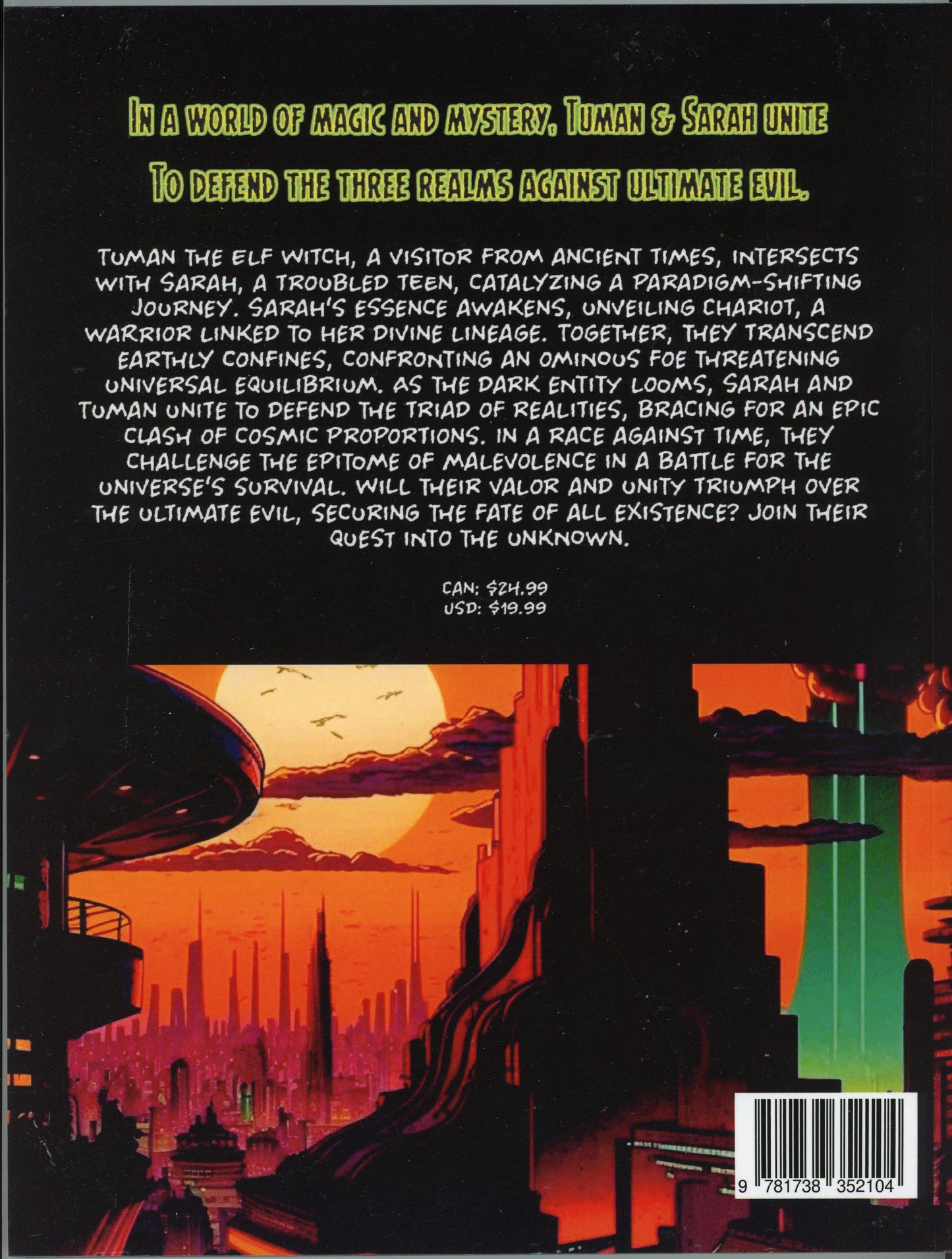 ArtOfficial Comics Elf Witch and the Realms of Paradawn #1 Special Edition One-Shot Comic Book