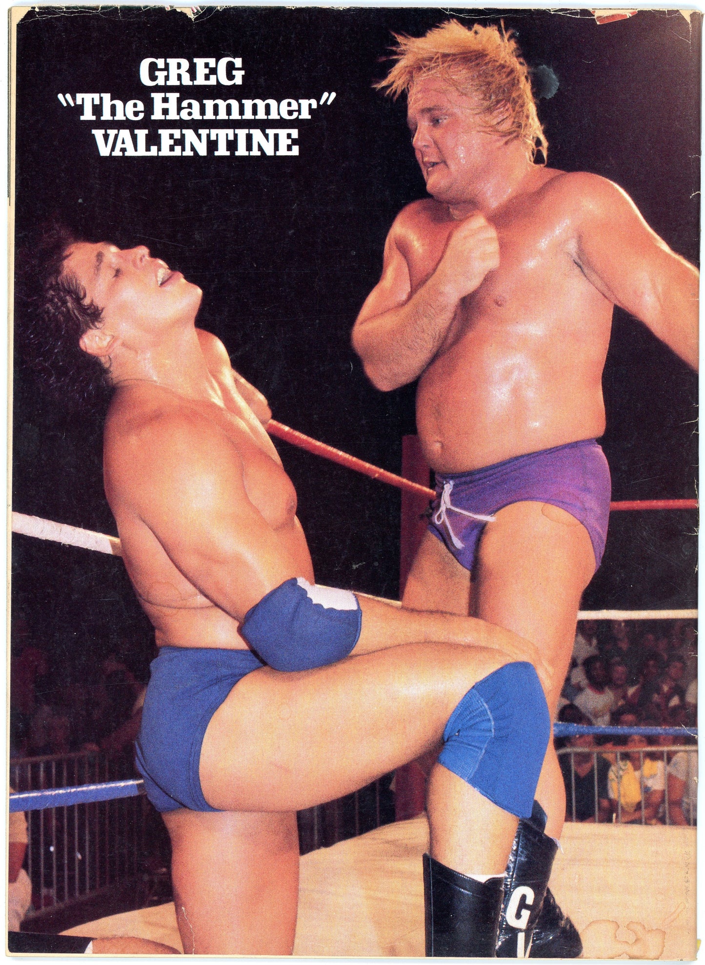 Wrestling World Vintage Magazine (June, 1986) The Iron Sheik