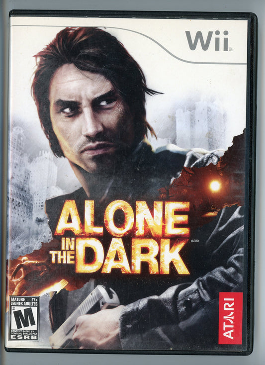 2008 Atari Alone in the Dark Wii Video Game Disc In Box