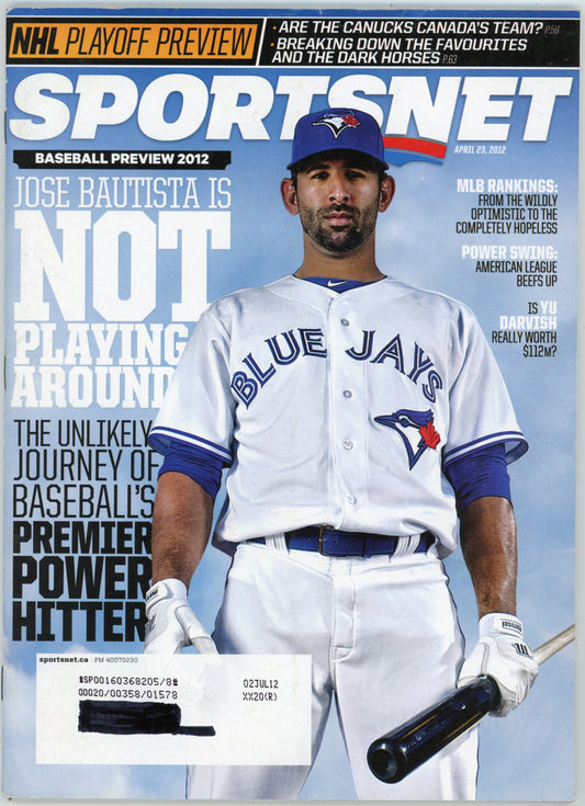 Sportsnet Baseball Preview Magazine (April 2012) Jose Bautista Cover