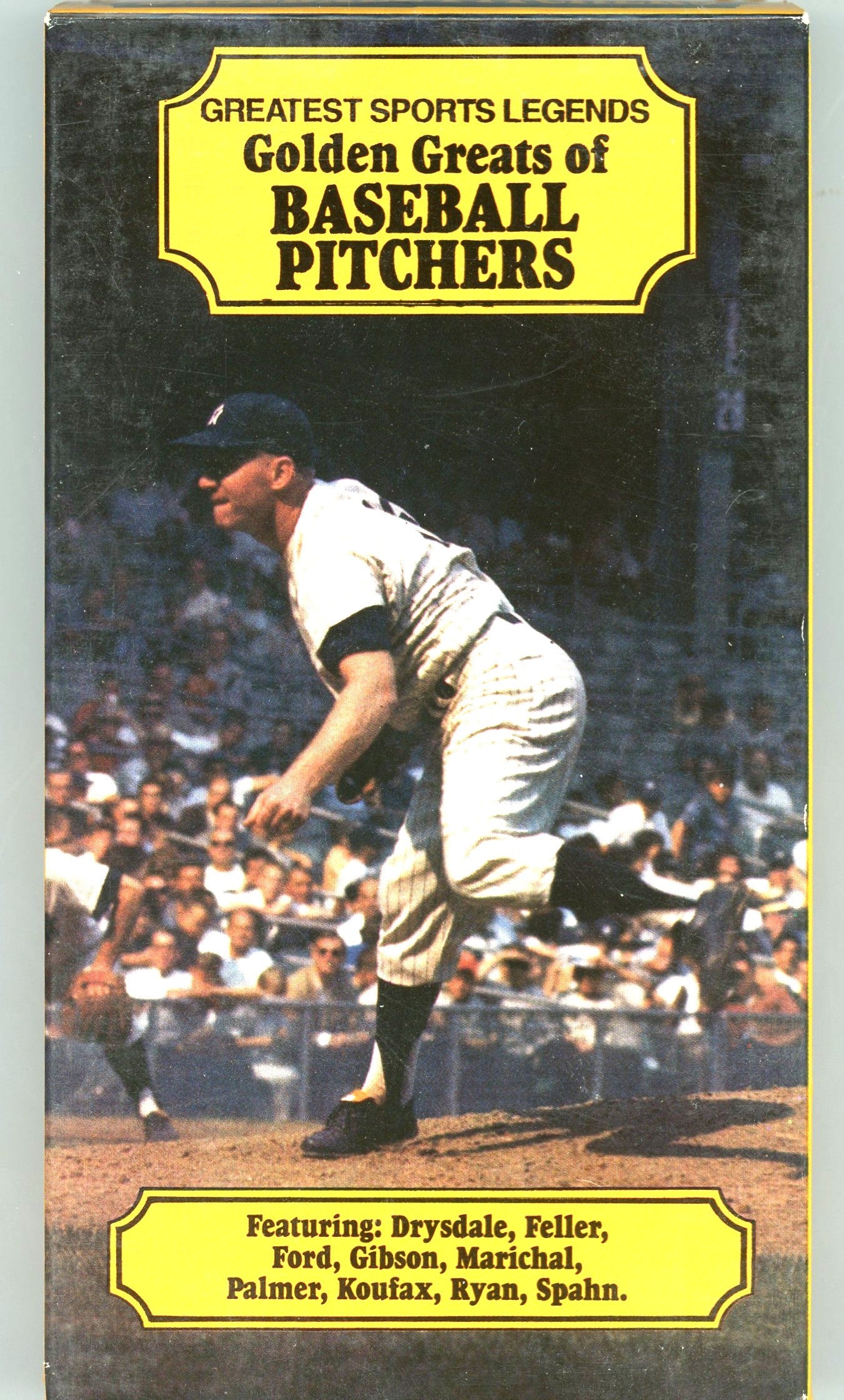 1988 Greatest Sports Legends Golden Greats of Baseball Pitchers Vintage VHS Tape