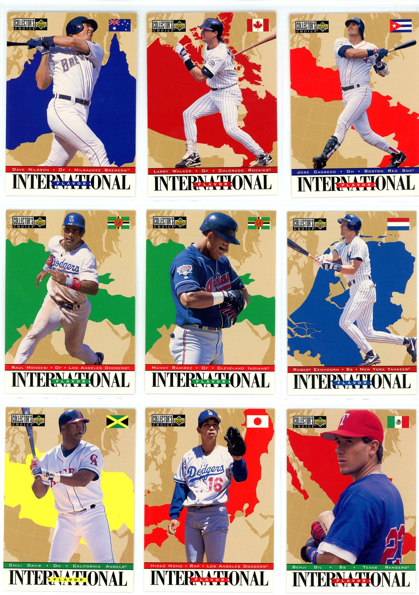 1996 Upper Deck Collector's Choice MLB Baseball Complete Set (790 Cards)