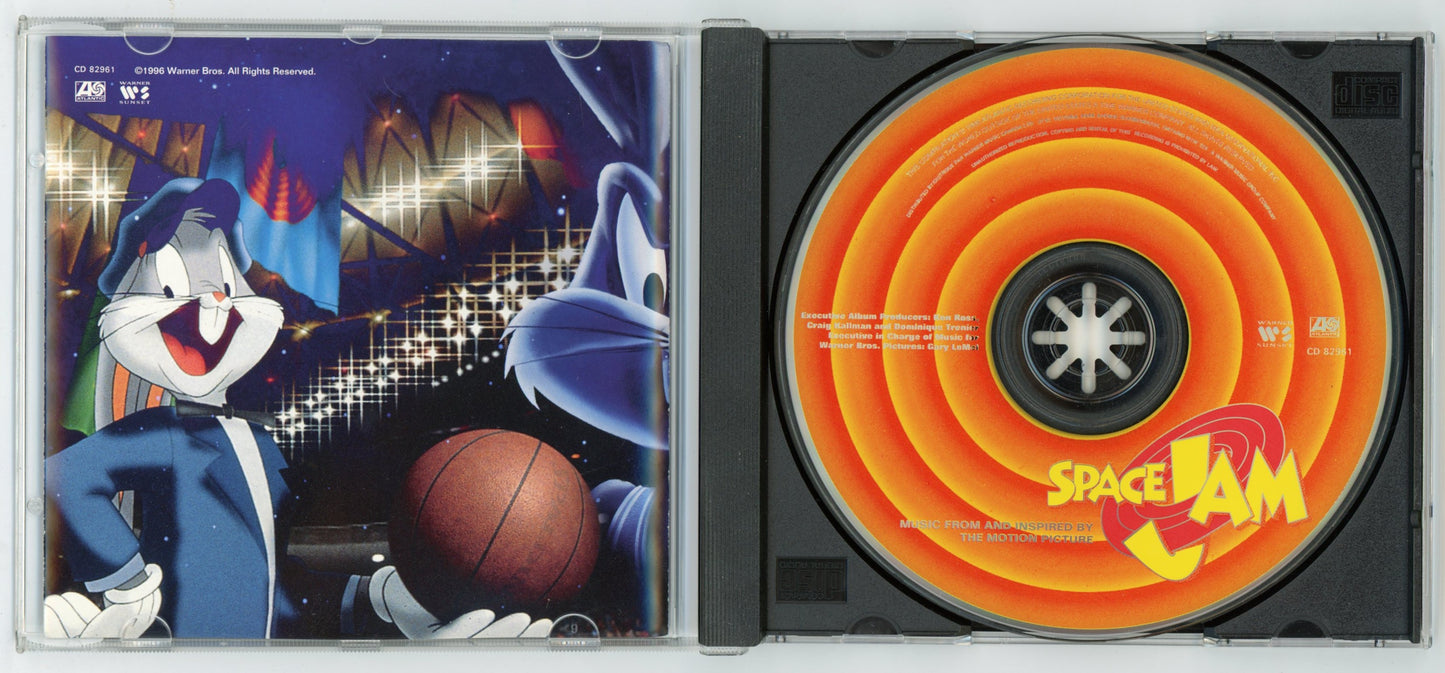 Space Jam (1996) Music from and Inspired by the Motion Picture Vintage CD Michael Jordan