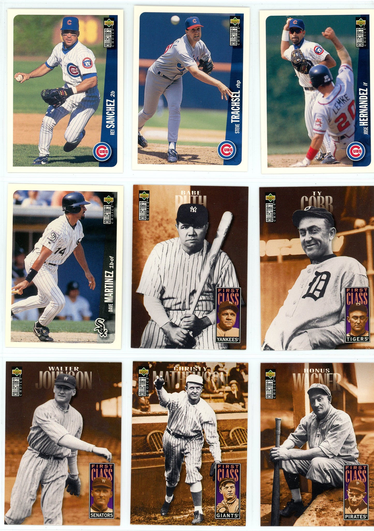 1996 Upper Deck Collector's Choice MLB Baseball Complete Set (790 Cards)
