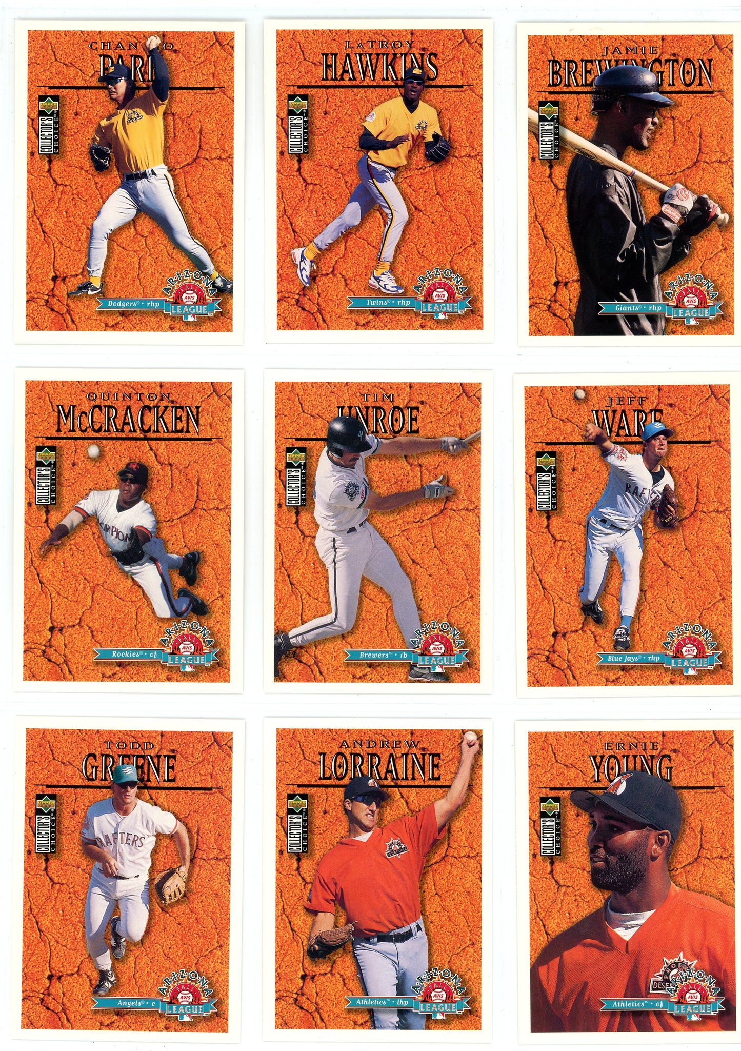 1996 Upper Deck Collector's Choice MLB Baseball Complete Set (790 Cards)