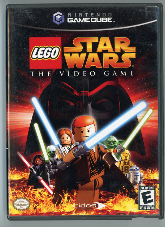 2005 LEGO Star Wars GameCube Video Game Disc In Box