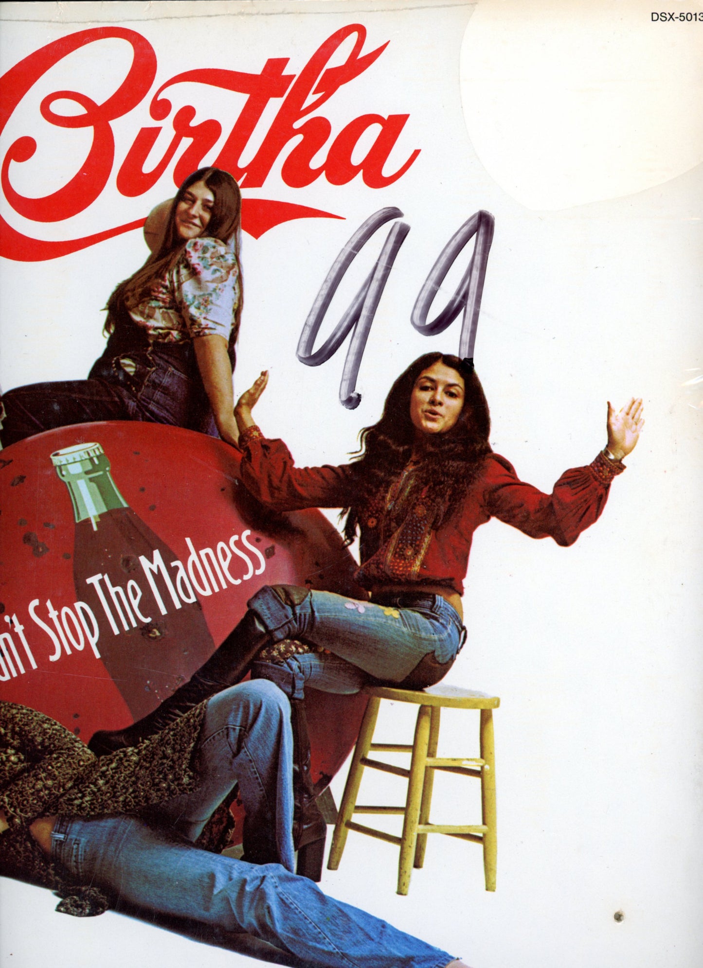 1973 Birtha Can't Stop the Madness Vintage Vinyl Record Album ( Factory Sealed) US Pressing