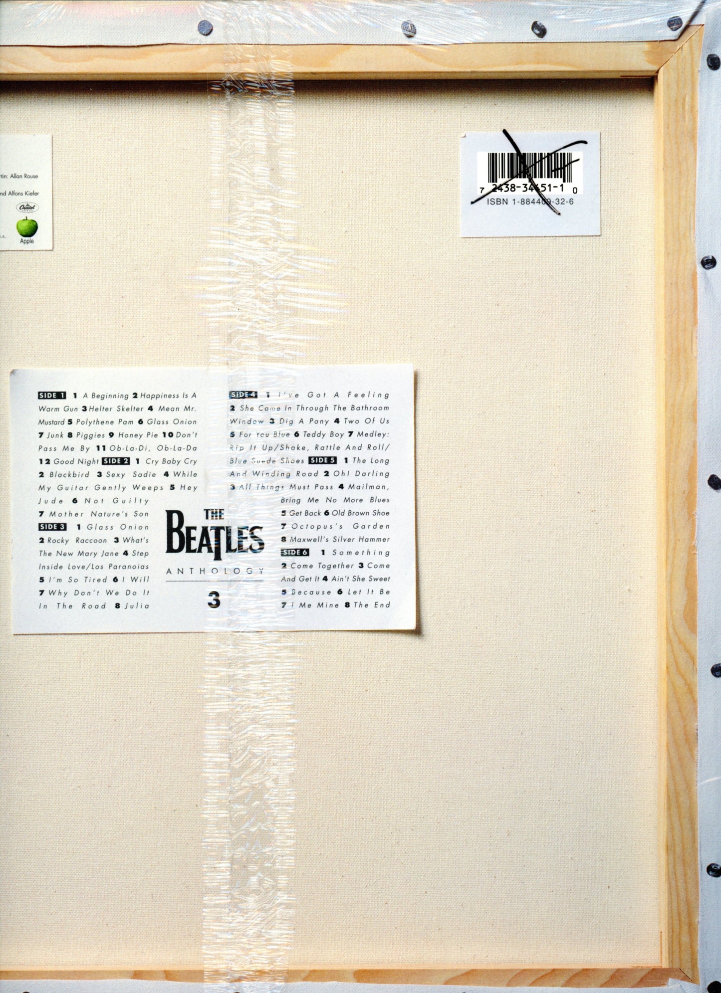 1993 The Beatles Anthology 3 Vintage Vinyl Record Album Set 3 LPs (Sealed) US Pressing