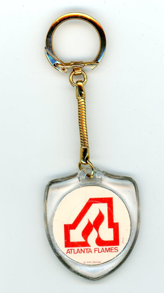 1970s Atlanta Flames NHL Vintage Collectible Keychain