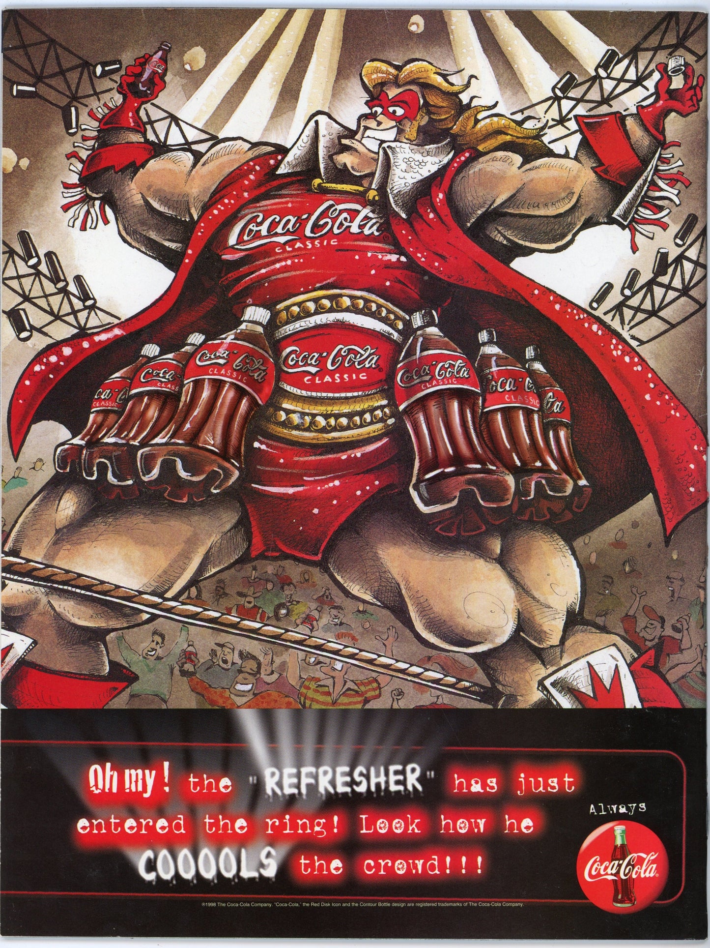 WWF WWE Vintage Wrestling Magazine (October 1998) Sean Waltman "The Kid" Cover