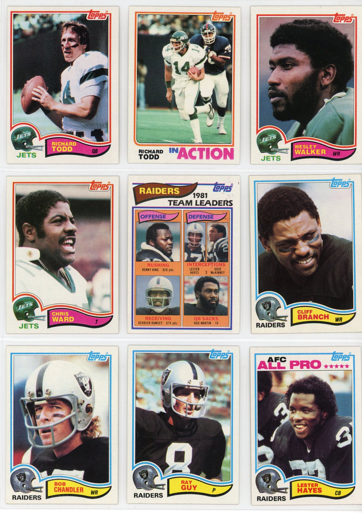1982 Topps NFL Football Card Complete Set (528 Cards) Lawrence Taylor Rookie
