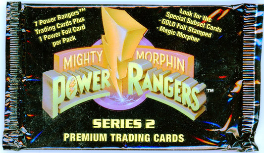 1994 Mighty Morphin’ Power Rangers Series Two Trading Card Pack