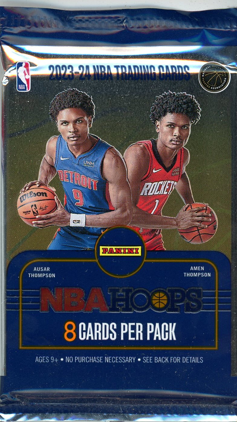 2023/24 Panini NBA Hoops Hobby Pack (8 Cards)