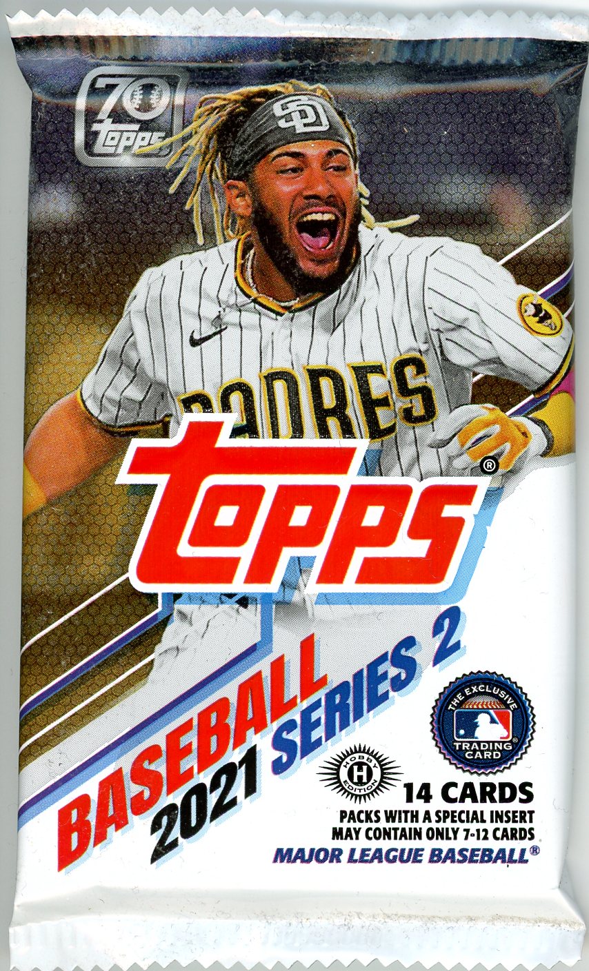 2021 Topps MLB Baseball Series 2 Hobby Pack (14 Cards)