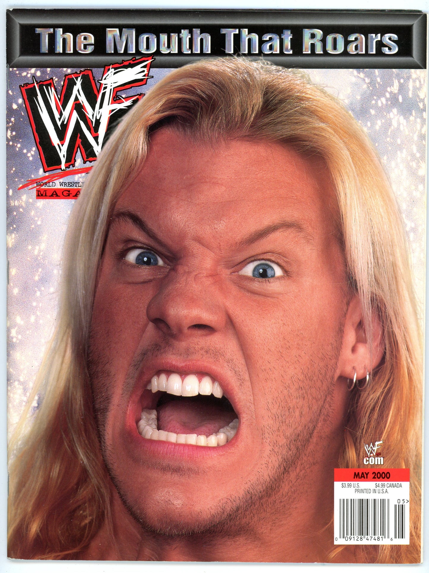 WWF WWE Wrestling Magazine (May 2000) Chris Jericho Cover