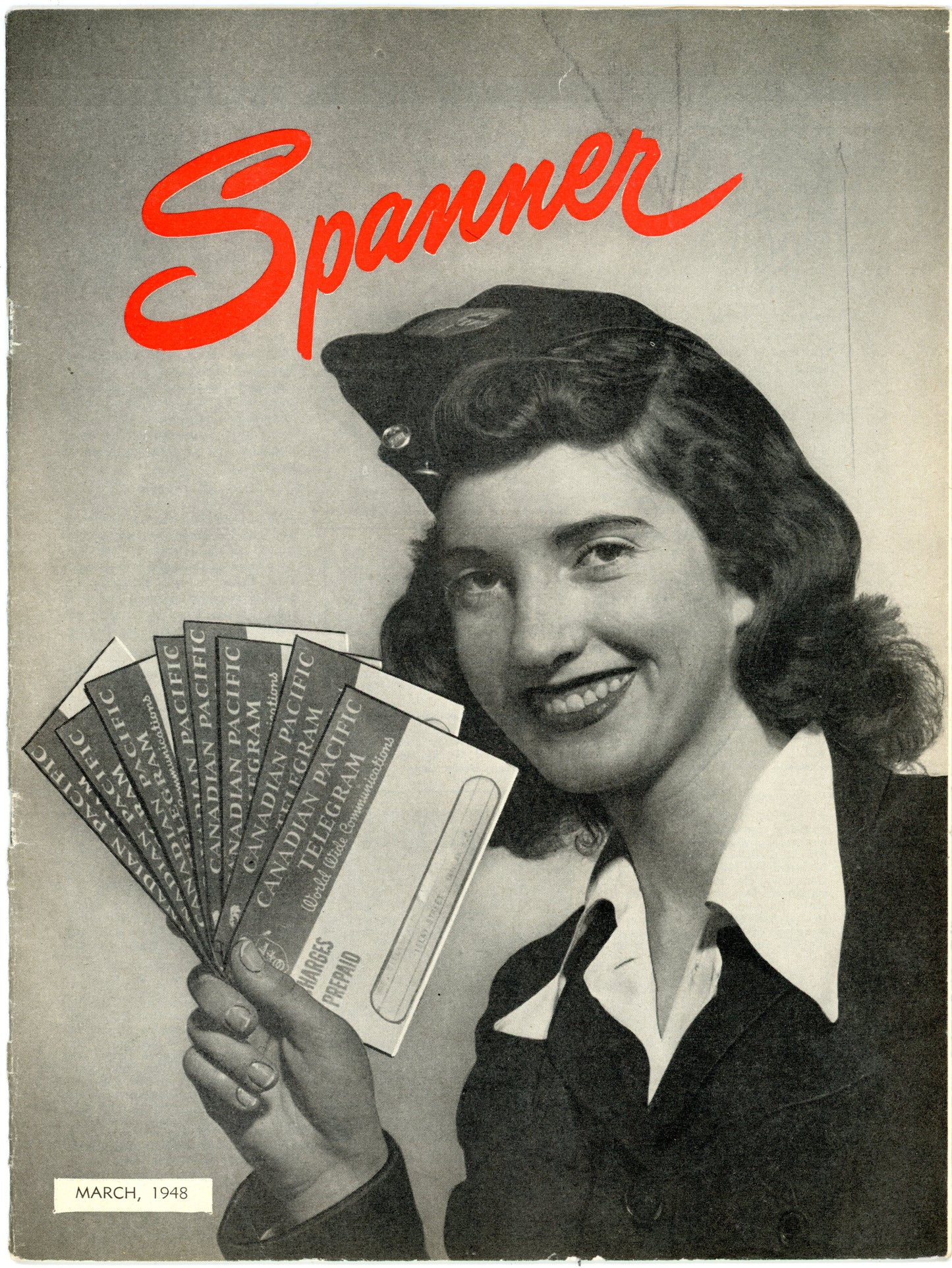 Canadian Pacific Railway Spanner No. 143 (March 1948) Vintage Magazine