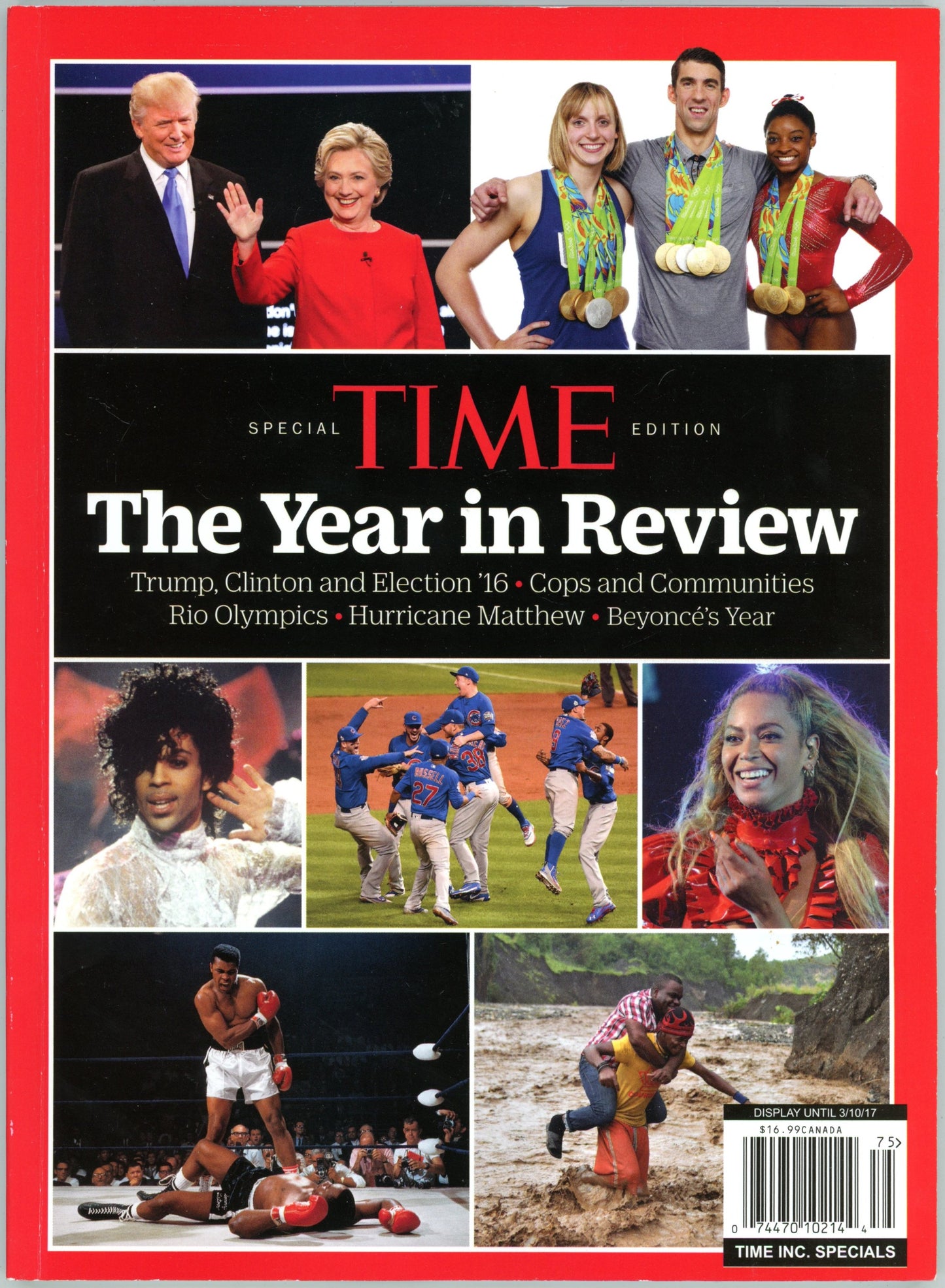 Time Special Edition Vintage Magazine (2016) Year in Review