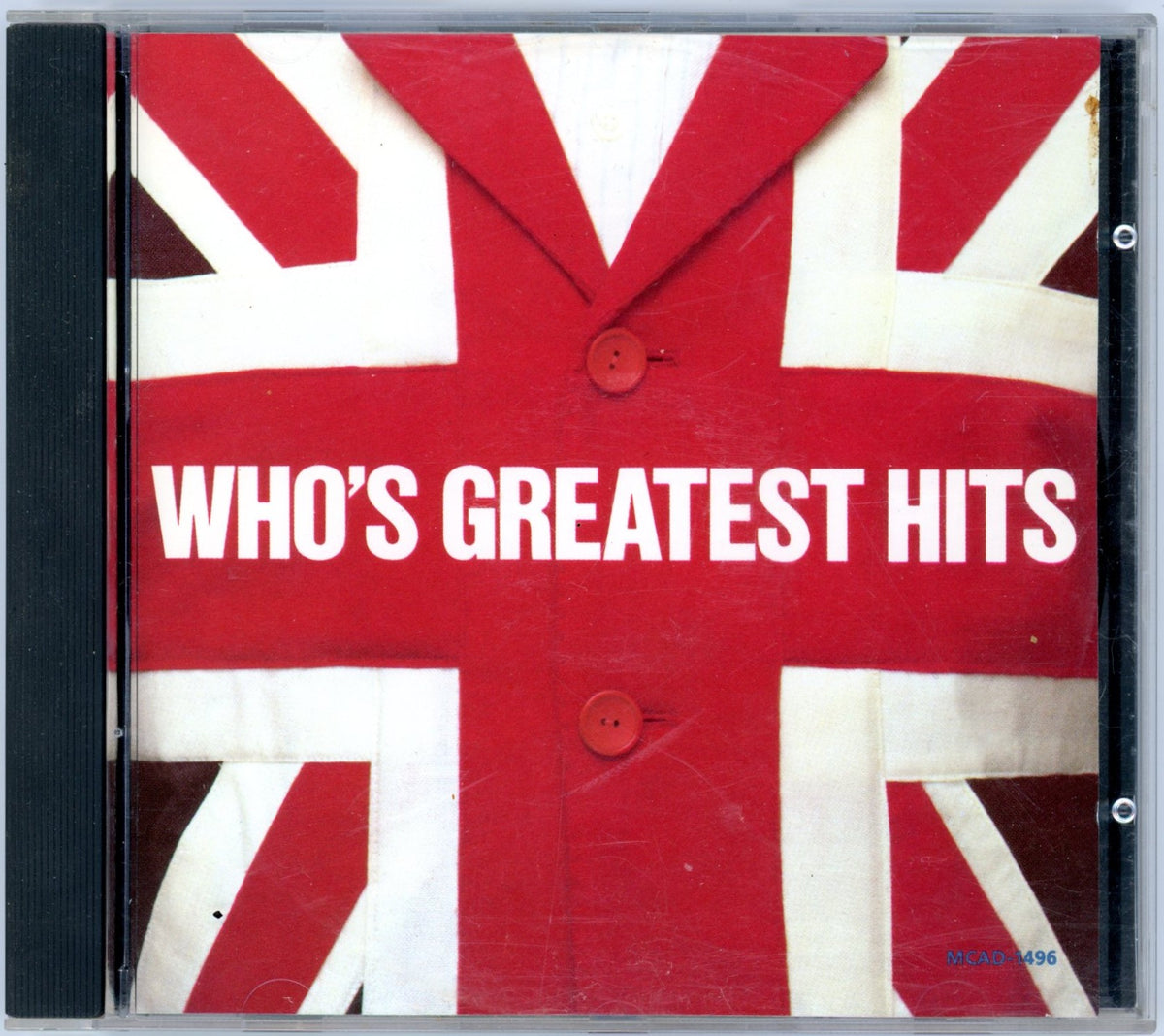 1983 The Who's Greatest Hits (1972) Vintage Compilation Album CD Canada Reissue