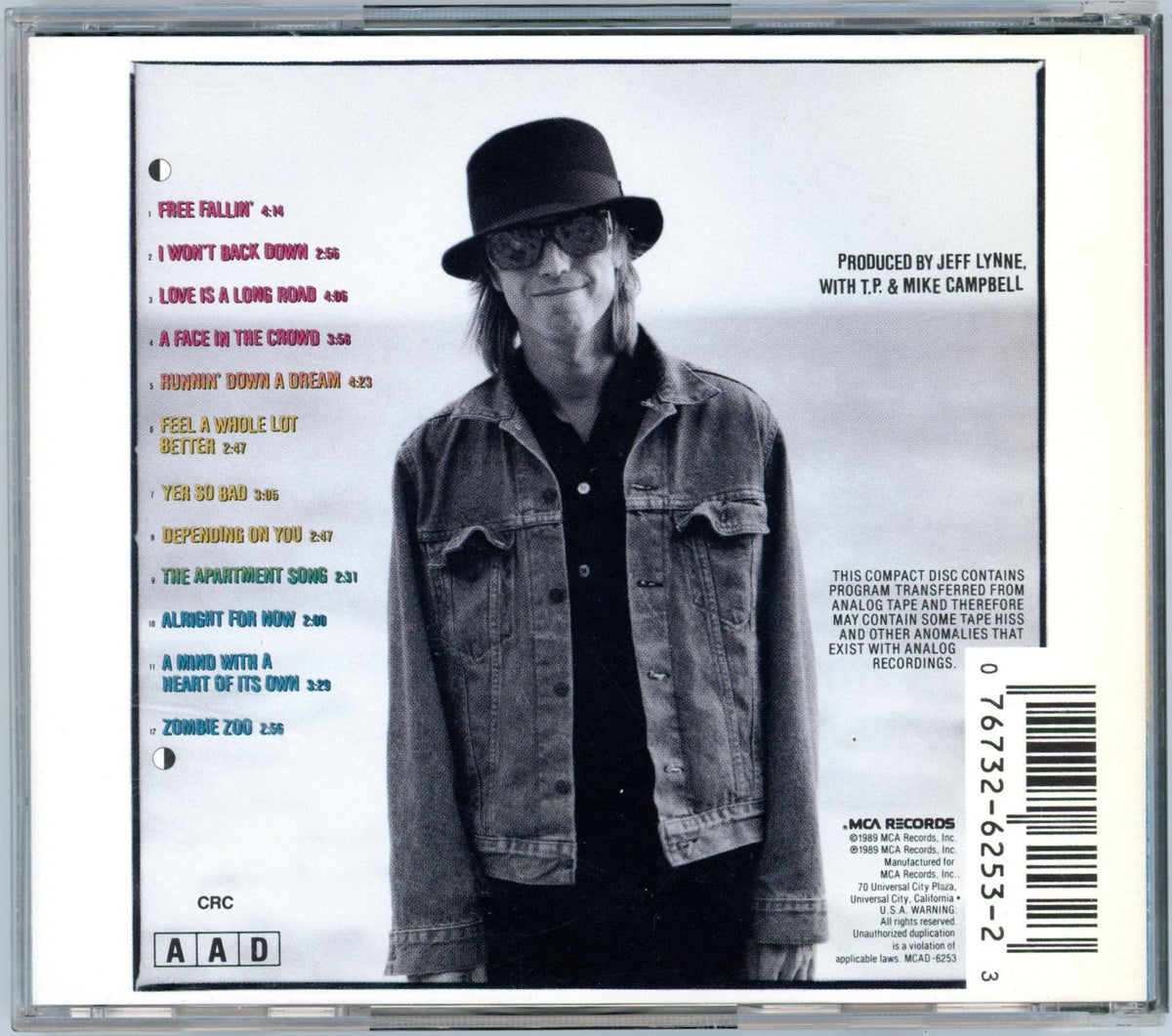 Tom Petty Full Moon Fever (1989) Vintage Album CD Canada