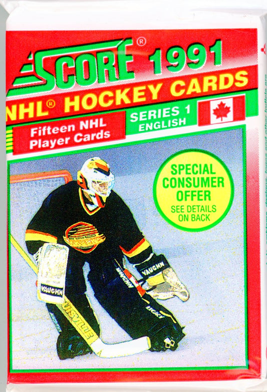 1991/92 Score Hockey Trading Card Pack