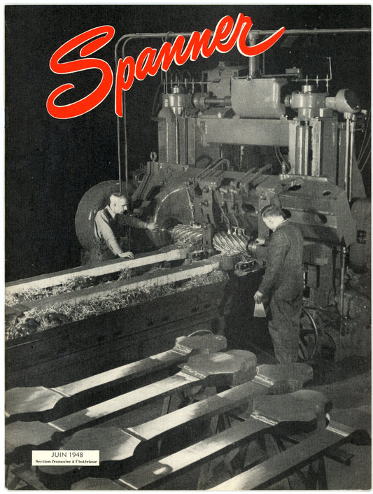 Canadian Pacific Railway Spanner No. 146 (June 1948) Vintage Magazine Bilingual