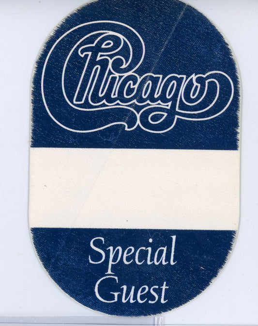 Chicago Vintage Tour Special Guest Backstage Concert Pass