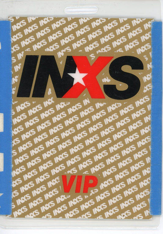 INXS 1997 Vintage Tour VIP Backstage Pass