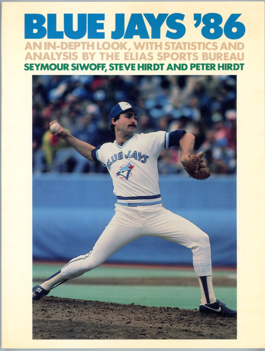 1986 Blue Jays '86 In-Depth Look, Statistics & Analysis Vintage Book