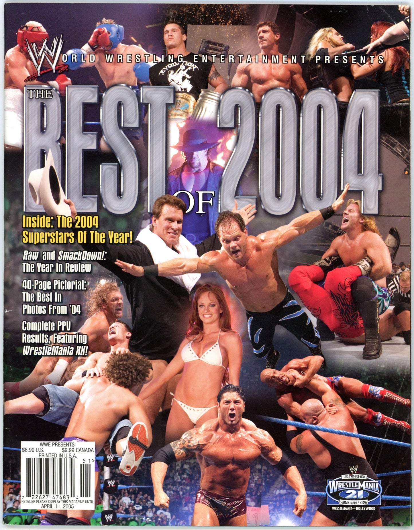 WWE Wrestling Magazine Presents (2005) The Best of 2004 Special Issue