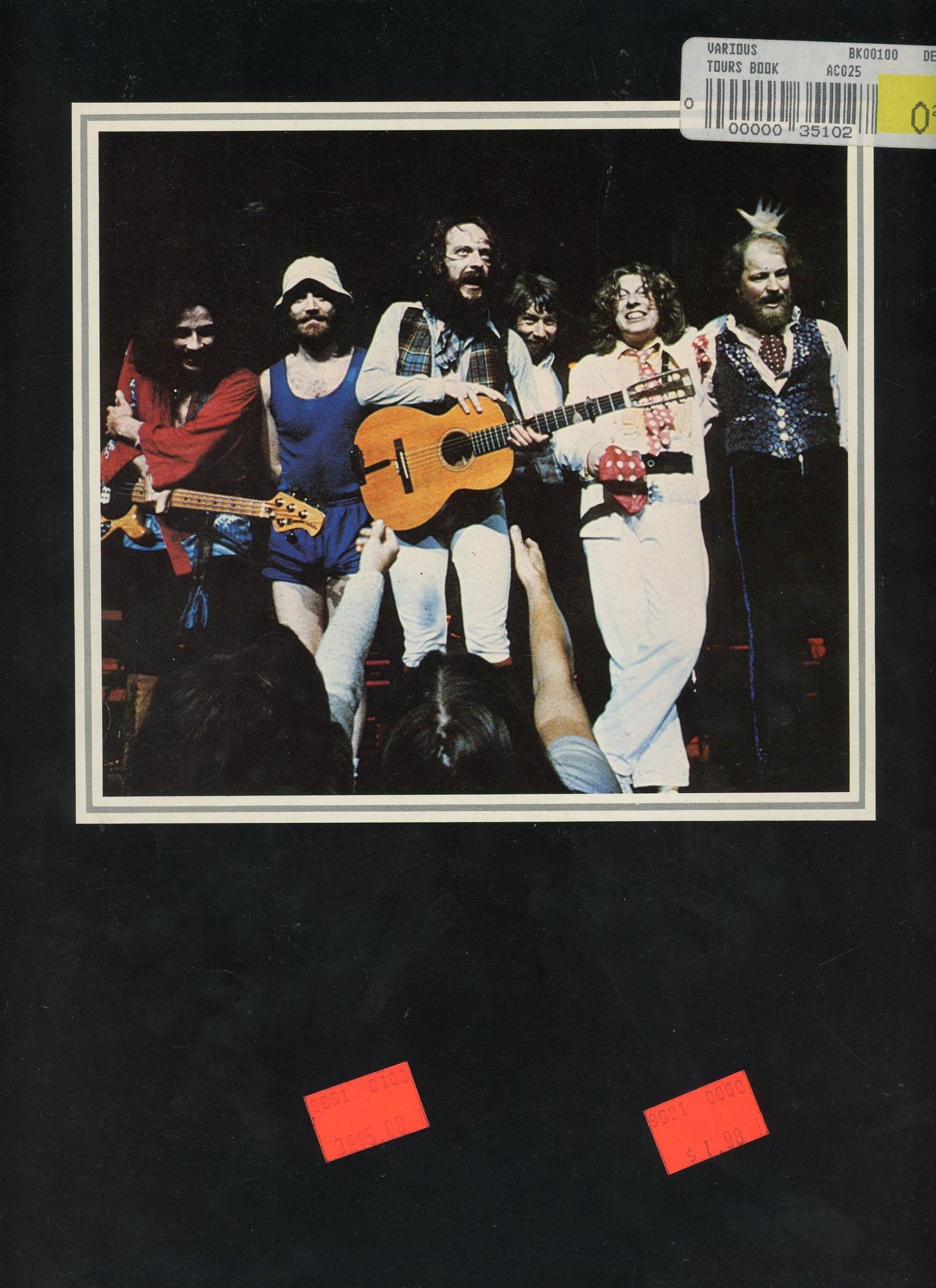 1978 Jethro Tull North American Tour Official Vintage Concert Program