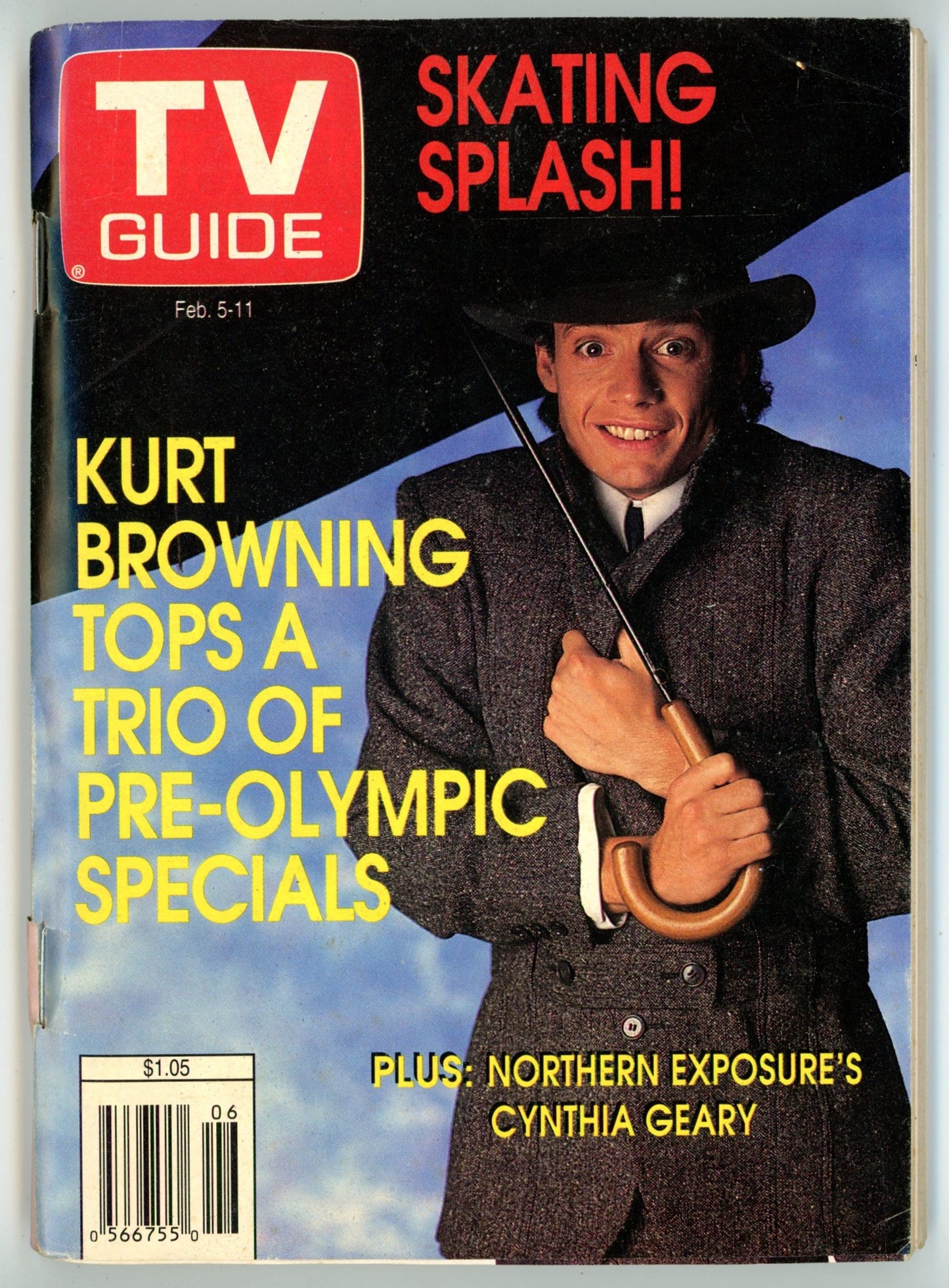 TV Guide Canada Vintage Magazine (September 5-11 1994) Newsstand Kurt Browning Cover