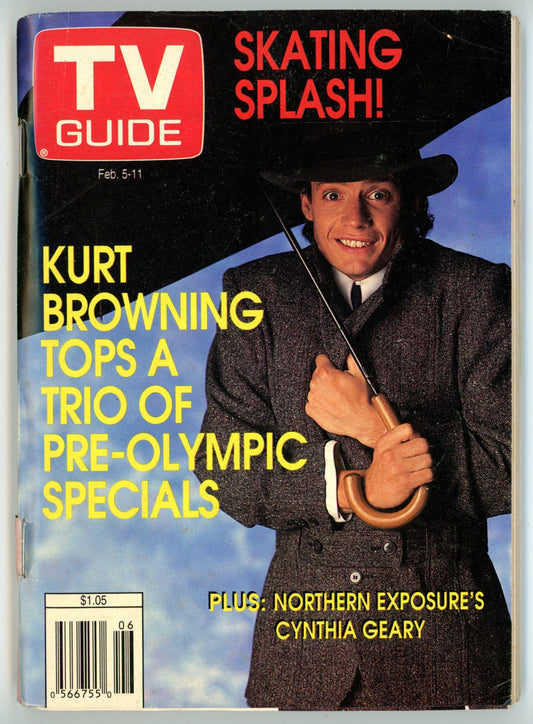 TV Guide Canada Vintage Magazine (September 5-11 1994) Newsstand Kurt Browning Cover