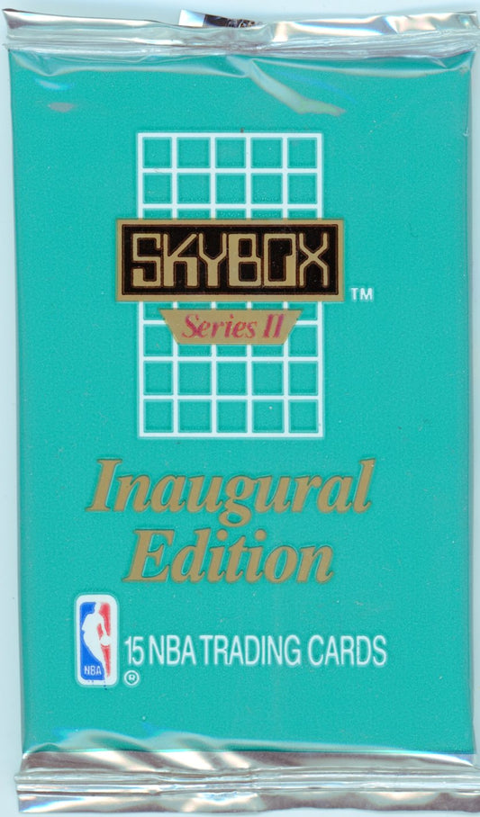 1990/91 Skybox Basketball Series Two Trading Card Pack