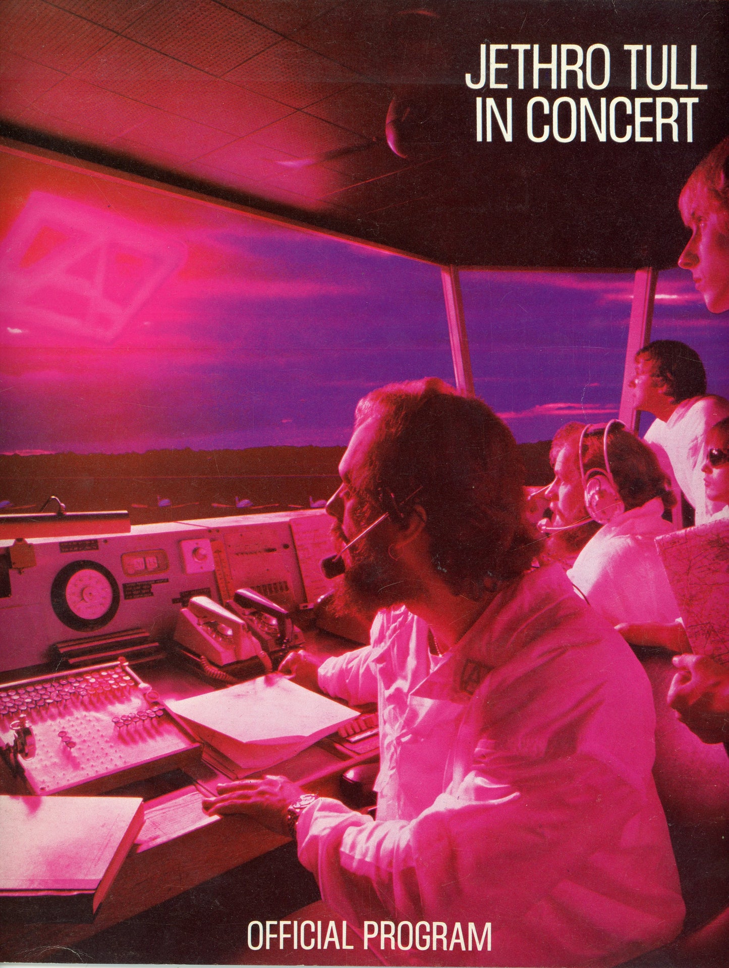 1980 Jethro Tull in Concert Tour Official Vintage Program